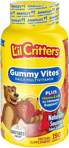 Multivitamínico Completo Gummy - LIL Critters - 190 Gummies - Venc 05/2025