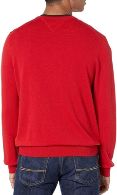 Sweater Tommy Hilfiger Vermelho - TH600- Tamanho G - comprar online