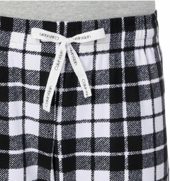 Pijama Calvin Klein Cinza com calça Xadrez - CK850 - Tamanho P - Mimos de Orlando