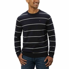 Sweater Tommy Hilfiger Azul Marinho - TH677- Tamanho GG