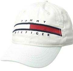 Boné Tommy Hilfiger "White" - TH9789- Tamanho 4 - 7 anos