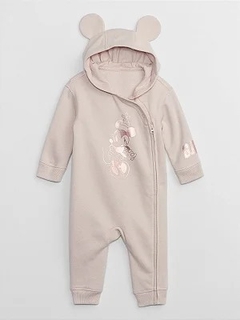 Macacão Moletom Fleece Gap Disney Menina - GAP797 - Tamanho 12 - 18 meses