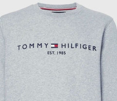 Moletom Tommy Hilfiger Cinza - TH3862 - Tamanho 8 - 10 anos - comprar online