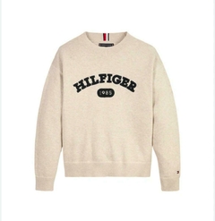 Sweater Tommy Hilfiger Bege - TH743 - Tamanho 6 anos