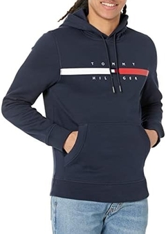 Moletom Fleece Tommy Masculino Azul Marinho - TH706 - Tamanho GG