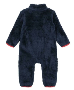 Macacão Sherpa Tommy Hilfiger Azul Marinho - TH090 - Tamanho 18 meses - comprar online