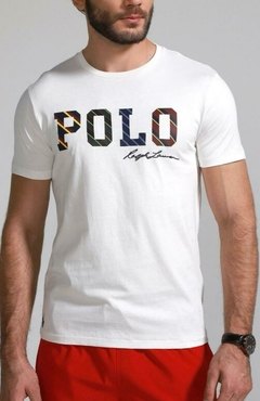 Camiseta Polo Ralph Lauren Branca - RL568 - Tamanho 18 - 20 anos