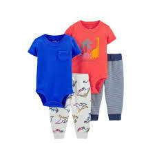 Conjunto 4 peças Carters - 1N336910 - Tamanho 12 meses