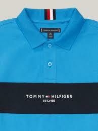 Camiseta Infantil Polo Tommy Hilfiger - Azul- TH40366- Tamanho 12 - 14 anos - comprar online