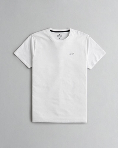 Camiseta Hollister Branca - Masculina - H6276 - Tamanho G