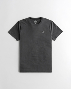 Camiseta Hollister Cinza- Masculina - H7762- Tamanho G