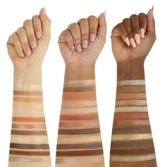 Paleta de sombras - 12 cores - Chai Latte Palette - L.A. COLORS - comprar online