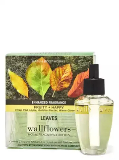 Kit Refis para Plug Difusor Elétrico/Wallflowers Fragrance Refil Bath & Body Works - Leaves