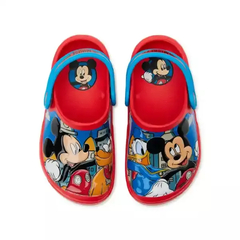 Clogs Mickey Mouse Vermelho - Tamanho 9- 10 Usa / 26- 27 Brasil