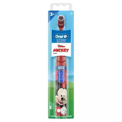 Escova Dental Elétrica Infantil Mickey +3 anos Vermelho