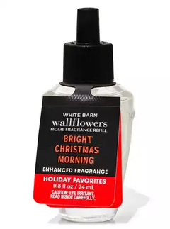 Refil Aromatizador de Ambiente Bath & Body Works Wallflowers - Bright Christmas Morning