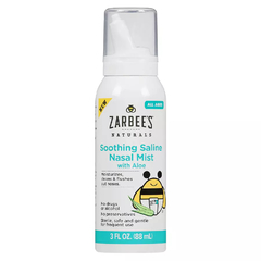 Spray Nasal Infantil Zarbee's Naturals - Com vitamina Aloe - 88 ml