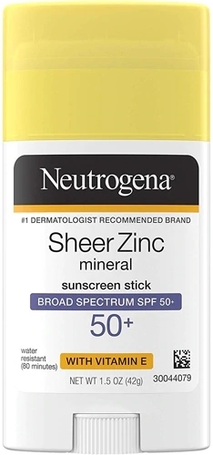 Neutrogena Sheer Zinc Mineral Protetor Solar Bastão 50+