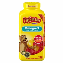 Ômega 3 Infantil em gomas - Lil Critters - 300 Gummies