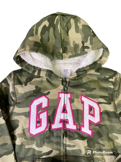 Conjunto moletom Infantil GAP Forrado Sherpa verde militar Tamanho - 10 anos - comprar online