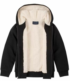 Moletom Forrado Sherpa Calvin Klein Preto Infantil - CK0911 - Tamanho 10 - 12 anos - comprar online