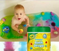 Pastilha Para Colorir Água Da Banheira Color Bath Dropz 102g na internet