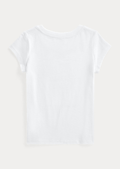 Camiseta Ralph Lauren Polo Bear Jersey Tee Branca - RL603 - Tamanho 2 anos - comprar online