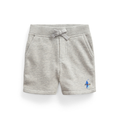 Bermuda Moletom Ralph Lauren Cinza- Menino - RL5336 - Tamanho 9 meses