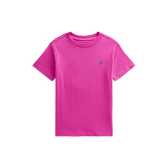 Camiseta Ralph Lauren Cotton Classic Royal Pink - Menino - RL9482- Tamanho 4 anos