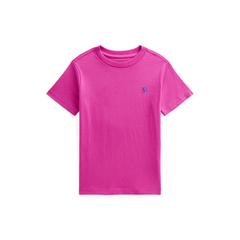 Camiseta Ralph Lauren Cotton Classic Royal Pink - Menino - RL9482- Tamanho 4 anos - comprar online