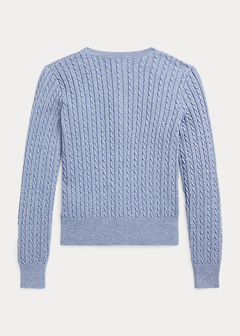 Sweater Cardigan Infantil Ralph Lauren - RL8651 - Tamanho 7 anos - comprar online