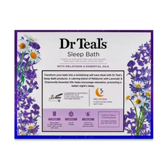 Kit Dr Teal's Sleep Bath with Melatonin & Essential Oils 5-Piece Set - loja online