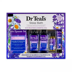 Kit Dr Teal's Sleep Bath with Melatonin & Essential Oils 5-Piece Set