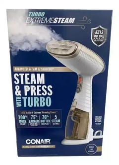 Vaporizador Turbo Conair 3in1 Extreme Steam Branco Champanhe