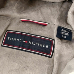 Jaqueta Tommy Hilfiger Feminina com Capuz Parka - Branca - TH877 - Tamanho GG - loja online