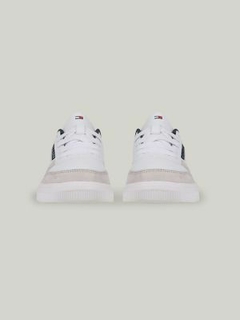 Tênis Sneaker Tommy Hilfiger Branco - Tamanho 3 Usa - 32/33 Brasil na internet