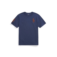 Camiseta Ralph Lauren Cotton Big Pony Azul Marinho - RL7023 - Tamanho 2 anos