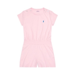 Romper Cotton Polo Ralph Lauren Rosa - RL513 - Tamanho 5 anos