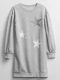 Vestido Moletom Gap Stars - GAP1659 - Tamanho 6 - 7 anos