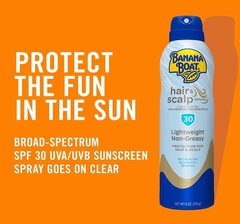 Banana Boat Hair & Scalp - Protetor solar para Cabelos em Spray - FPS 30 na internet