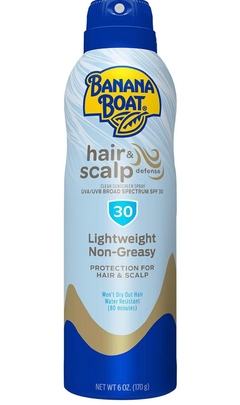 Banana Boat Hair & Scalp - Protetor solar para Cabelos em Spray - FPS 30