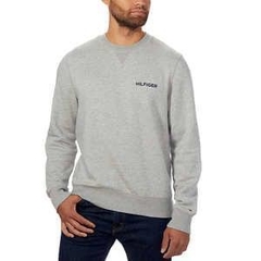 Moletom Fleece Tommy Hilfiger Masculino Cinza - TH293 - Tamanho GG