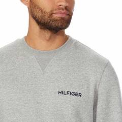 Moletom Fleece Tommy Hilfiger Masculino Cinza - TH293 - Tamanho GG - comprar online