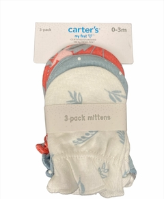 Luva Baby Carters 0-3 meses 3-pack - comprar online