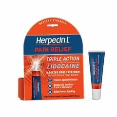 Herpencil L - Alívio Da Dor C/ Ação Tripla P/ Herpes Bolhas