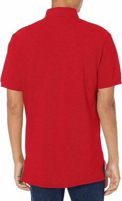 Camiseta Polo Tommy Hilfiger Masculina Vermelho - TH7811 - Tamanho M - comprar online