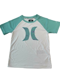Camiseta Lycra Hurley Shark - Tamanho 4 - 5 anos