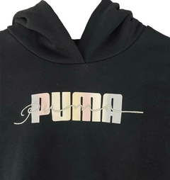 Moletom Puma Preto Menina - Tamanho 10 - 12 anos - comprar online