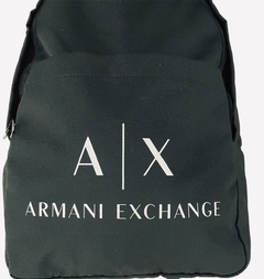 Mochila Armani Exchange Preta - comprar online