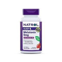 Melatonina 5 mg - Fast Dissolve - 250 capsulas - Natrol
